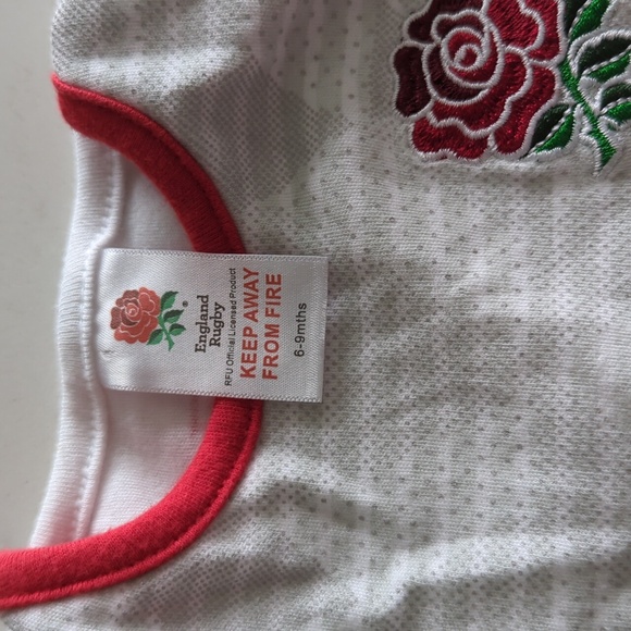 England rugby bodysuit onesie set baby - Picture 5 of 9